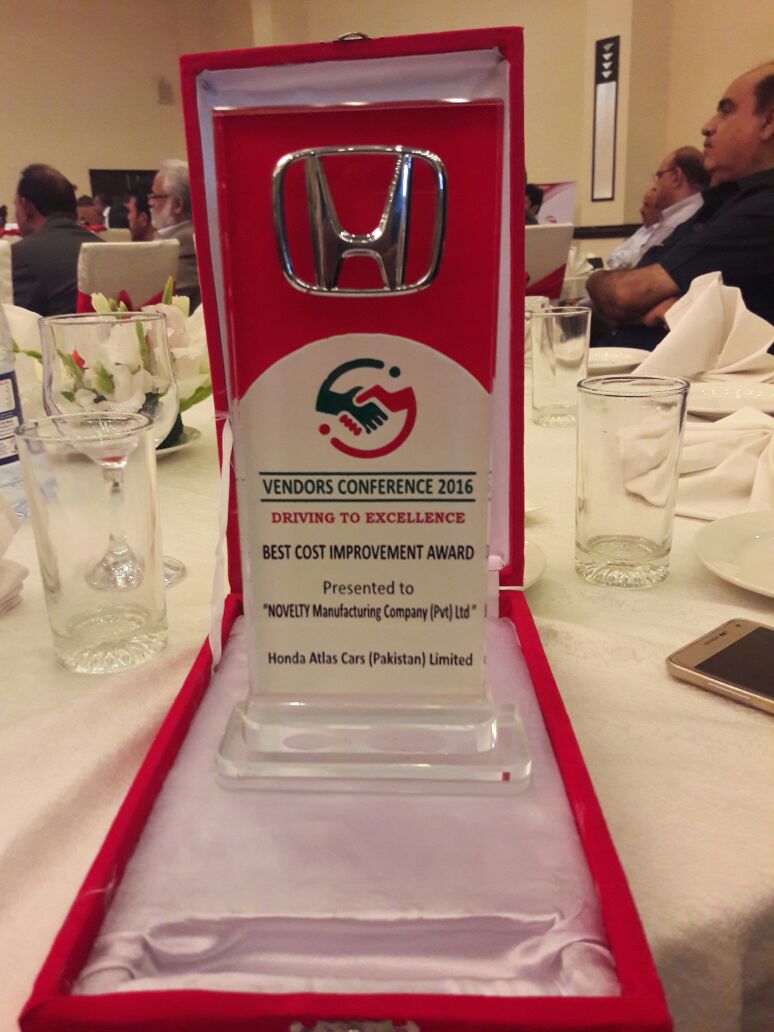 Best Cost Improvement Award