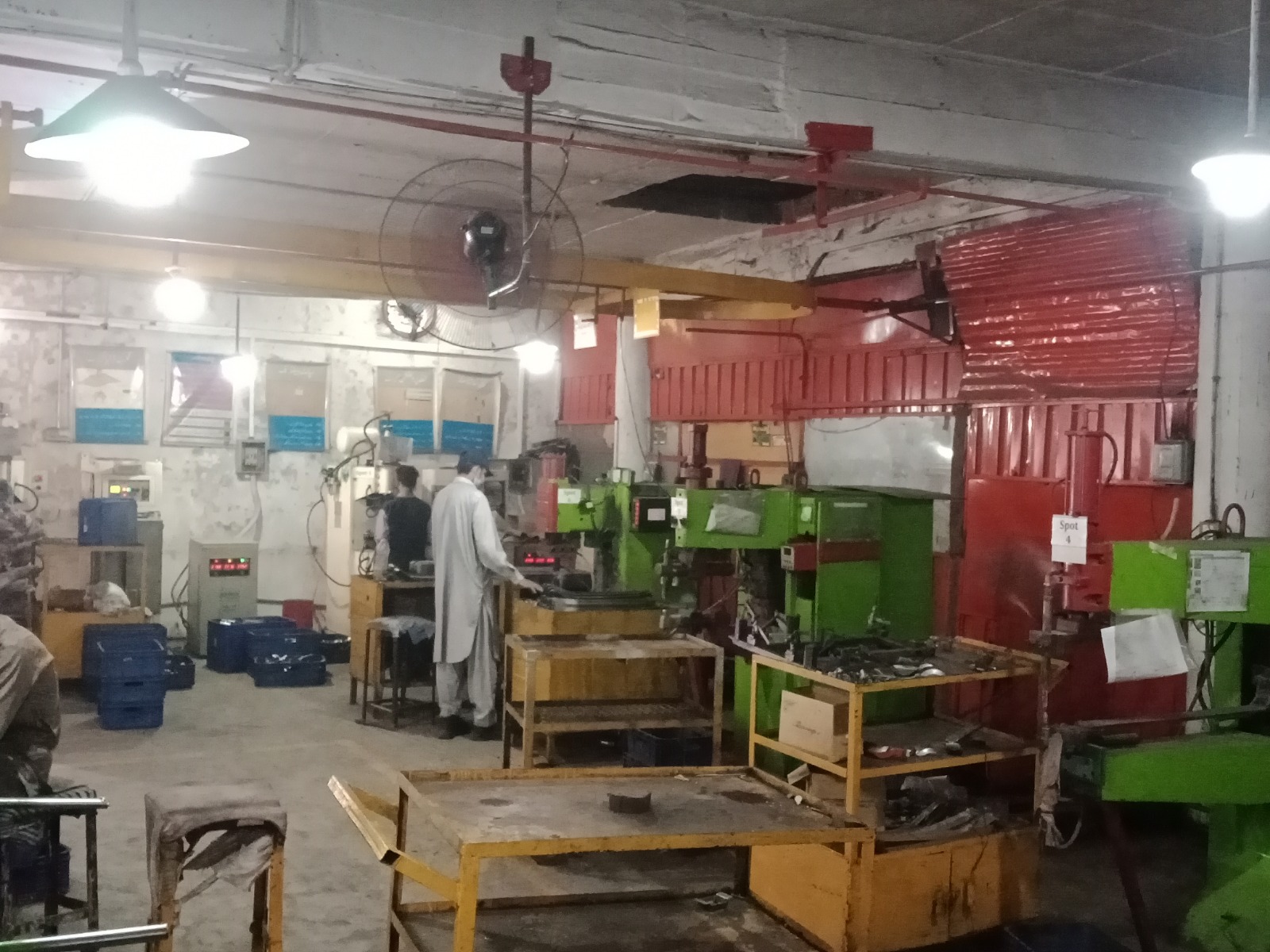Production floor